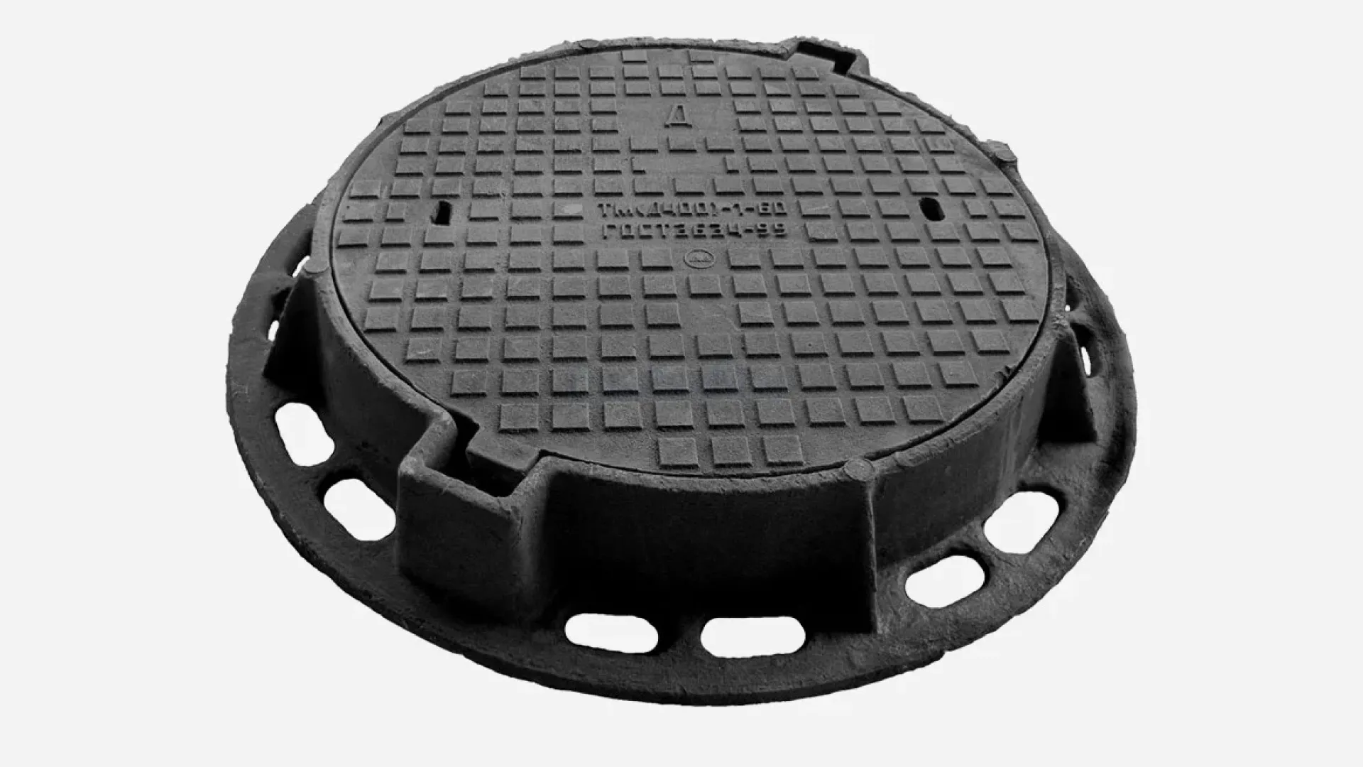 Люк чугунный  850х110 мм ГОСТ 3634-99
