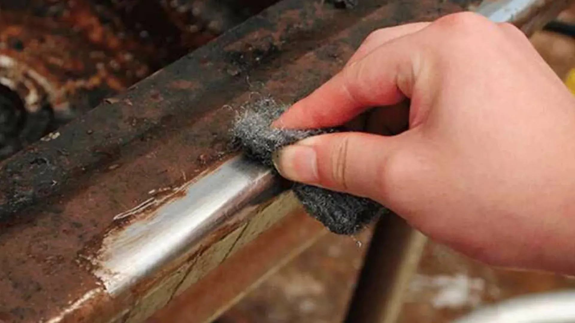 Очистка труб, зачистка Вид: шпонка 